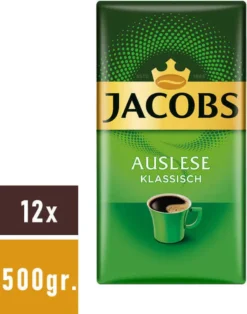 JACOBS Auslese Klassisch Filterkaffee 12x500g Kaffee Gemahlen 13 JACOBS Auslese Klassisch Filterkaffee 12x500g Kaffee Gemahlen -Ausgewählte Coffeeshops ec63005238457badac62ccda63817cba