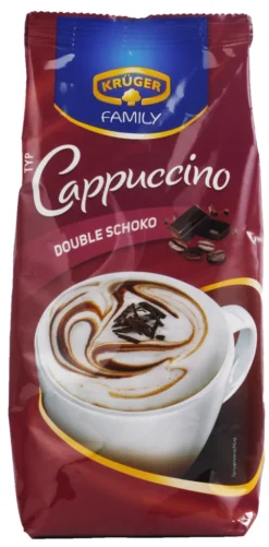 Krüger Family Cappuccino Double Schoko | 500-g-Beutel -Ausgewählte Coffeeshops ed5aa32198e262c73d27e389fa7b3355