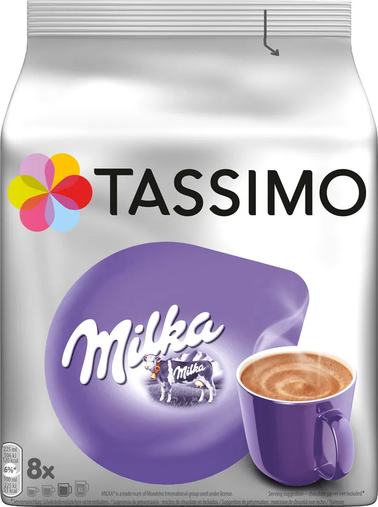 TASSIMO Kapseln Choco-Chai-Paket Milka & Chai Latte à 3 X 8 Portionen - 48 Getränke 2 TASSIMO Kapseln Choco-Chai-Paket Milka & Chai Latte à 3 X 8 Portionen - 48 Getränke – Bild 2