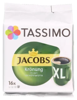 Tassimo Jacobs Krönung XL | 16 T Discs, Kaffeekapseln 17 Tassimo Jacobs Krönung XL | 16 T Discs, Kaffeekapseln -Ausgewählte Coffeeshops ef4342d2b903f73da2291ea668be737b