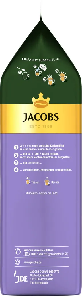 JACOBS Momente Typ Choco Cappuccino Mit Milka 12 X 500 G Beutel 5 JACOBS Momente Typ Choco Cappuccino Mit Milka 12 X 500 G Beutel – Bild 5