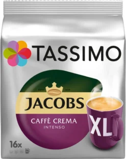 TASSIMO Jacobs Caffè Crema Intenso XL 5er Pack T Discs Kapseln 5 X 16 Getränke -Ausgewählte Coffeeshops f295627fa159a731b891c5943a0e214a