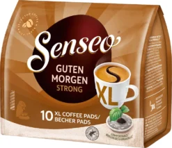 SENSEO Pads Guten Morgen Strong XL Senseopads 100 Getränke -Ausgewählte Coffeeshops f36efb14239bc1eca9adbff39a8fce90