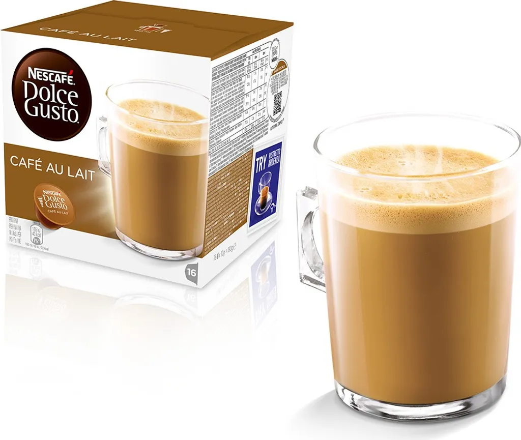 Nescafé® Nescafé Dolce Gusto Café Au Lait | 16 Kaffeekapseln 3 Nescafé® Nescafé Dolce Gusto Café Au Lait | 16 Kaffeekapseln – Bild 3