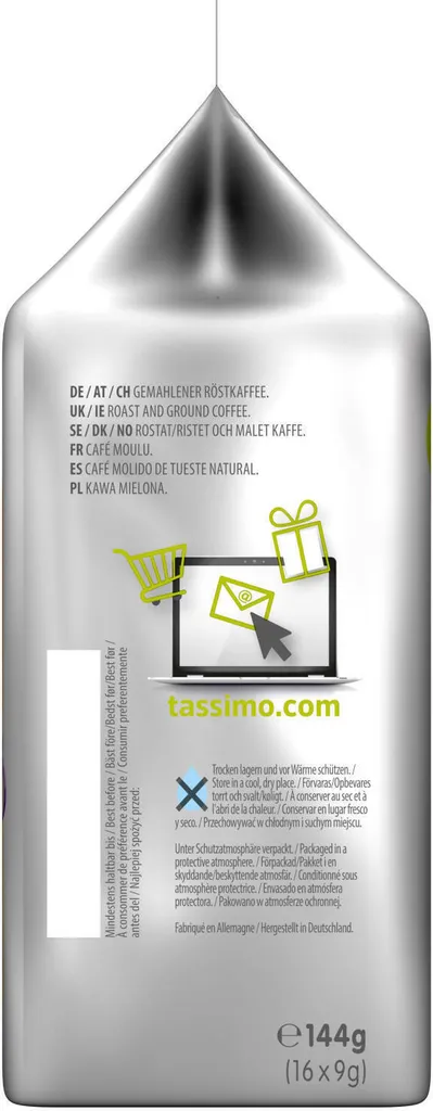 TASSIMO Kapseln 3x16 Jacobs Krönung XL + 3x16 Krönung Kräftig XL T Discs - Insgesamt 96 Getränke 8 TASSIMO Kapseln 3x16 Jacobs Krönung XL + 3x16 Krönung Kräftig XL T Discs - Insgesamt 96 Getränke – Bild 8