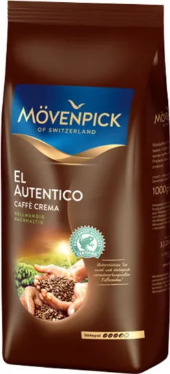Mövenpick El Autentico Caffè Crema | Ganze Bohne | 1000g