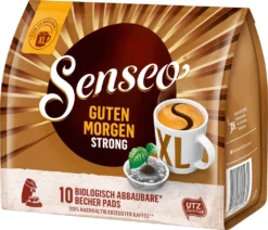 SENSEO Pads Guten Morgen Strong XL UTZ 5 X 10 Getränke Pads -Ausgewählte Coffeeshops f68320fa0adf1fb2bf725c26d578b441