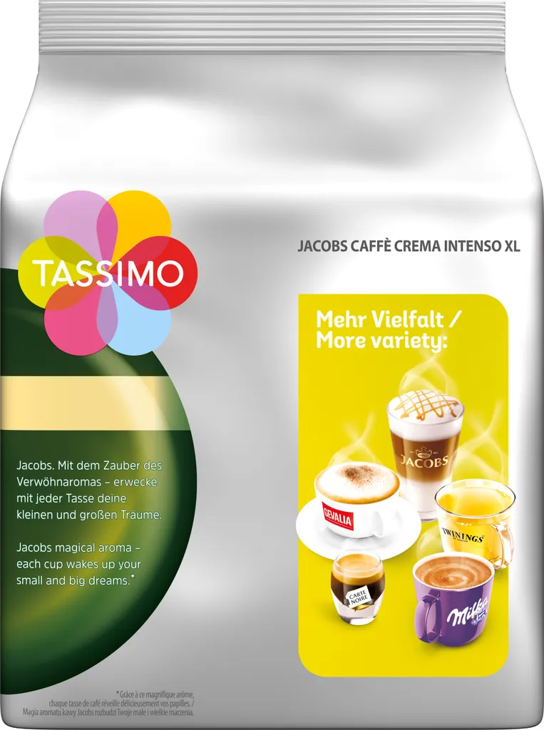 Tassimo Jacobs Caffè Crema Intenso XL | 16 T Discs, Kaffeekapseln 2 Tassimo Jacobs Caffè Crema Intenso XL | 16 T Discs, Kaffeekapseln – Bild 2