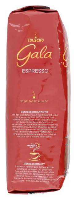 Eduscho Gala Espresso Kaffeebohnen 1kg -Ausgewählte Coffeeshops f9436c08432d17708ee2ca612077c26d