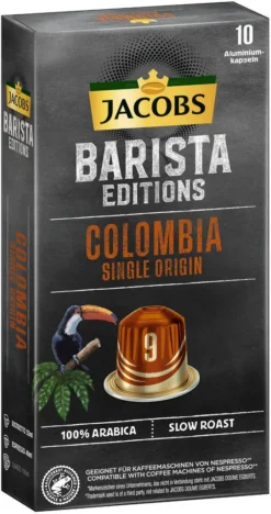 JACOBS Kapseln Barista Editions Colombia Origin 9 10 X 10 Nespresso®* Kompatibel 10 JACOBS Kapseln Barista Editions Colombia Origin 9 10 X 10 Nespresso®* Kompatibel -Ausgewählte Coffeeshops f9b0eee20e3deabc88a7e2fc863cf3d1