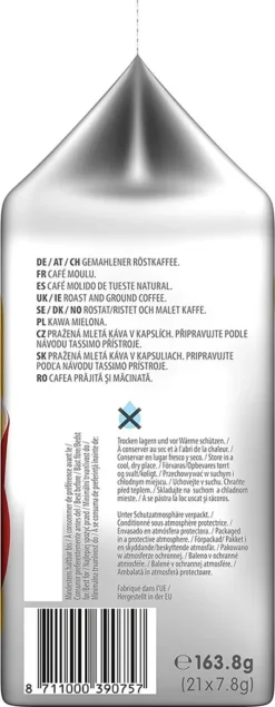 TASSIMO Morning Café XL 5er Pack T Discs Kaffee Kapseln 5 X 21 Getränke Big Pack -Ausgewählte Coffeeshops fa39e4ee6c28191692e8256cddf72f4b