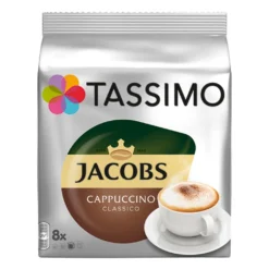 Tassimo Jacobs Cappuccino Classico (5 X 8 Getränke) -Ausgewählte Coffeeshops fb8a48aa6d5c65b5e02e5f9383985946