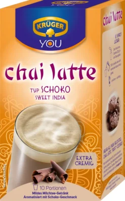 Krüger You Chai Latte Typ Schoko Sweet India Extra Cremig | 10 Portionen